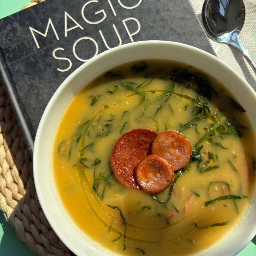 Portuguese Green Soup (Caldo Verde)