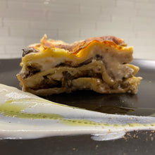 Load image into Gallery viewer, Funghi Lasagna on a plate
