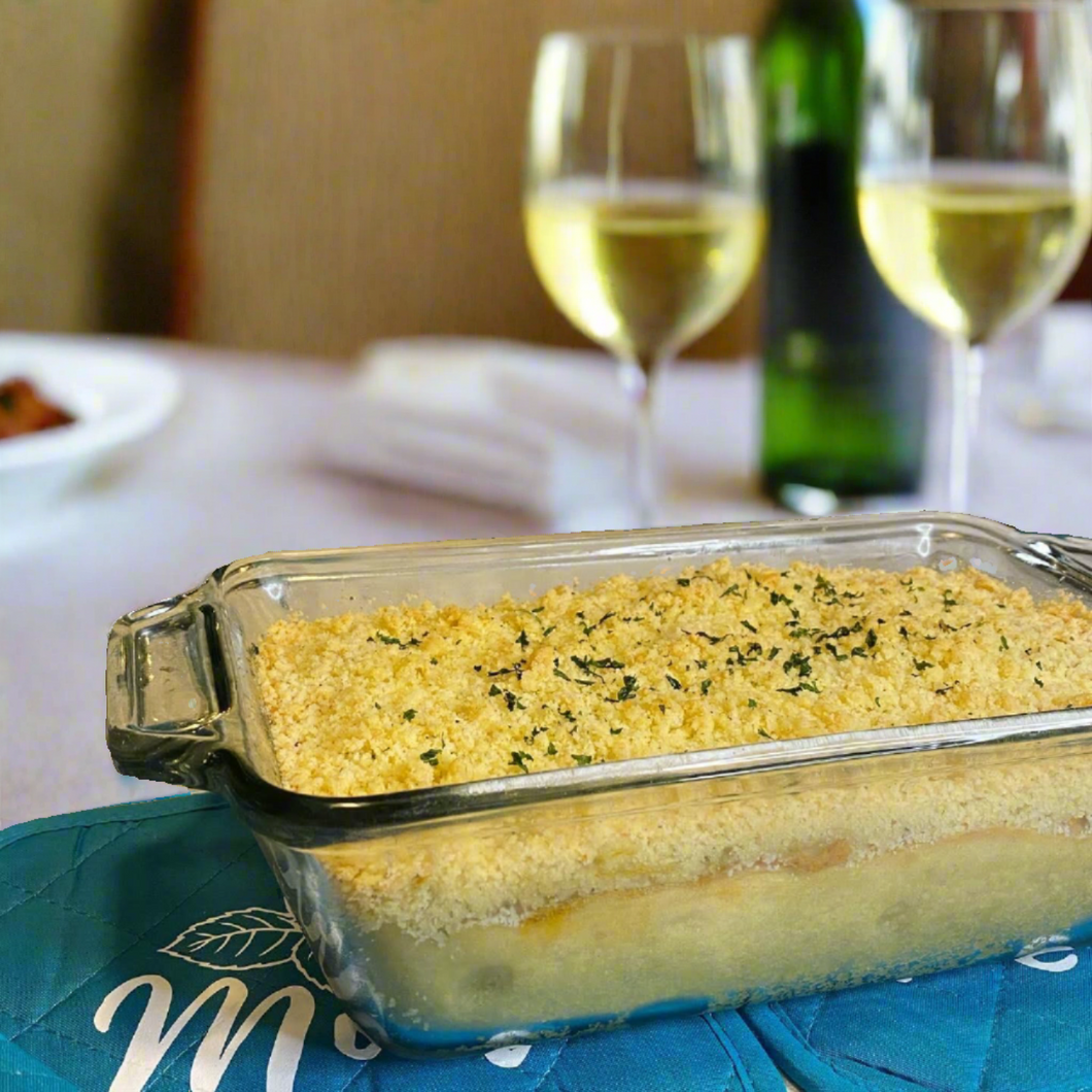 Shrimp and Leek Pie (Empadão de Camarão e Alho Poró)